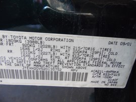 2002 Toyota Rav4 Green 2.0L AT 4WD #Z24675